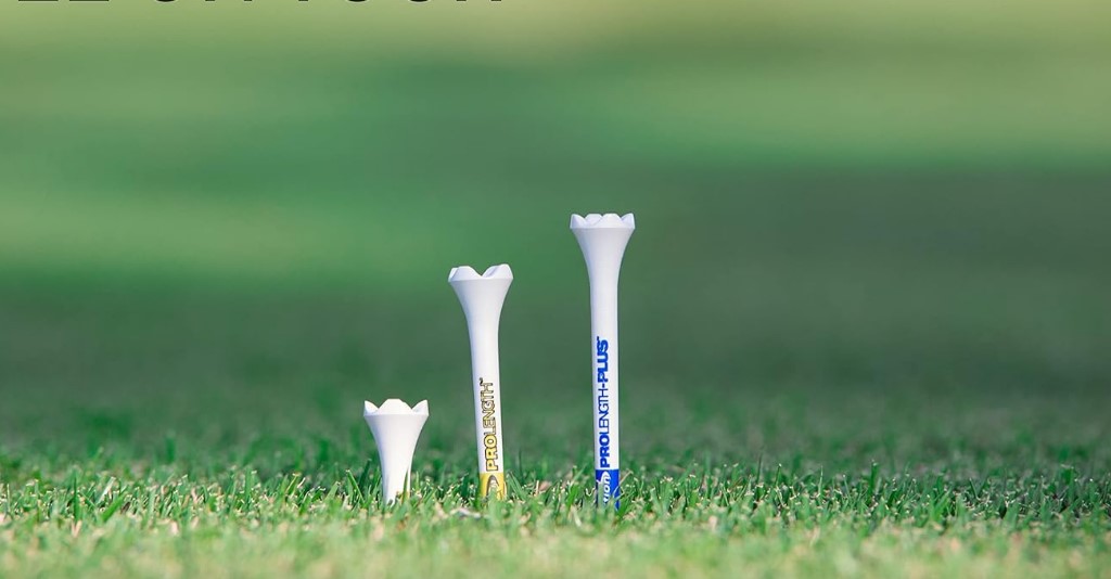 Golf tees plastic
