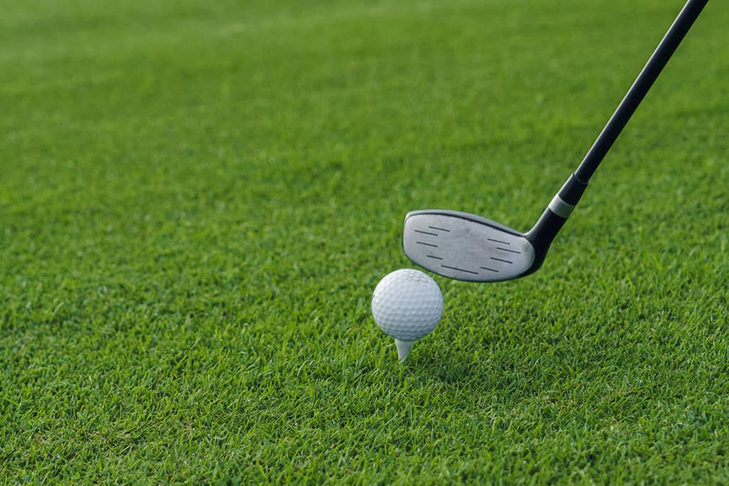 Plastic golf tees impact on performance