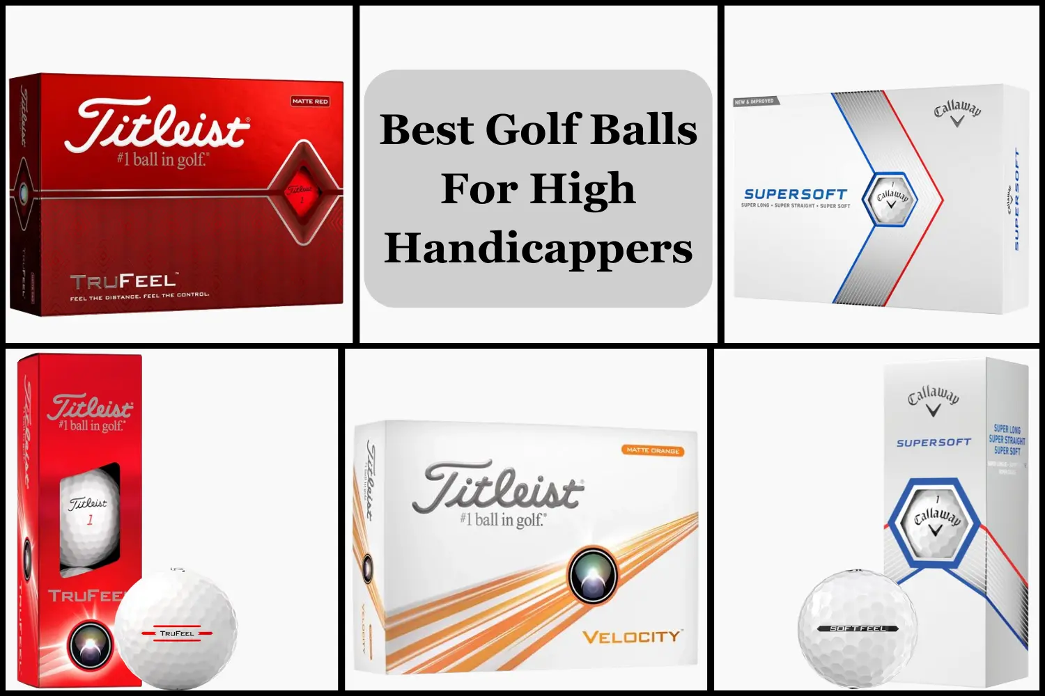 best golf balls for high handicappers