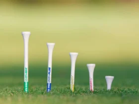 golf tee size chart