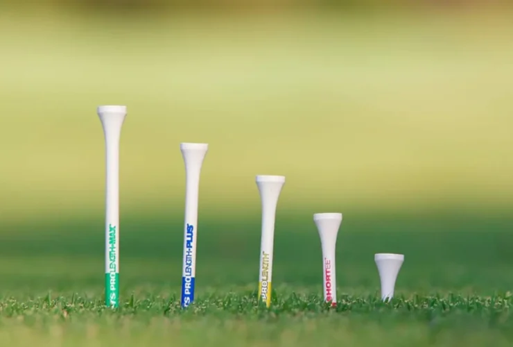 golf tee size chart