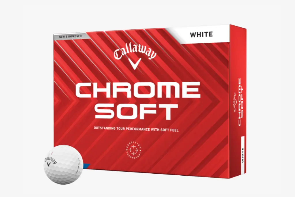 most forgiving golf ball callaway chrome soft