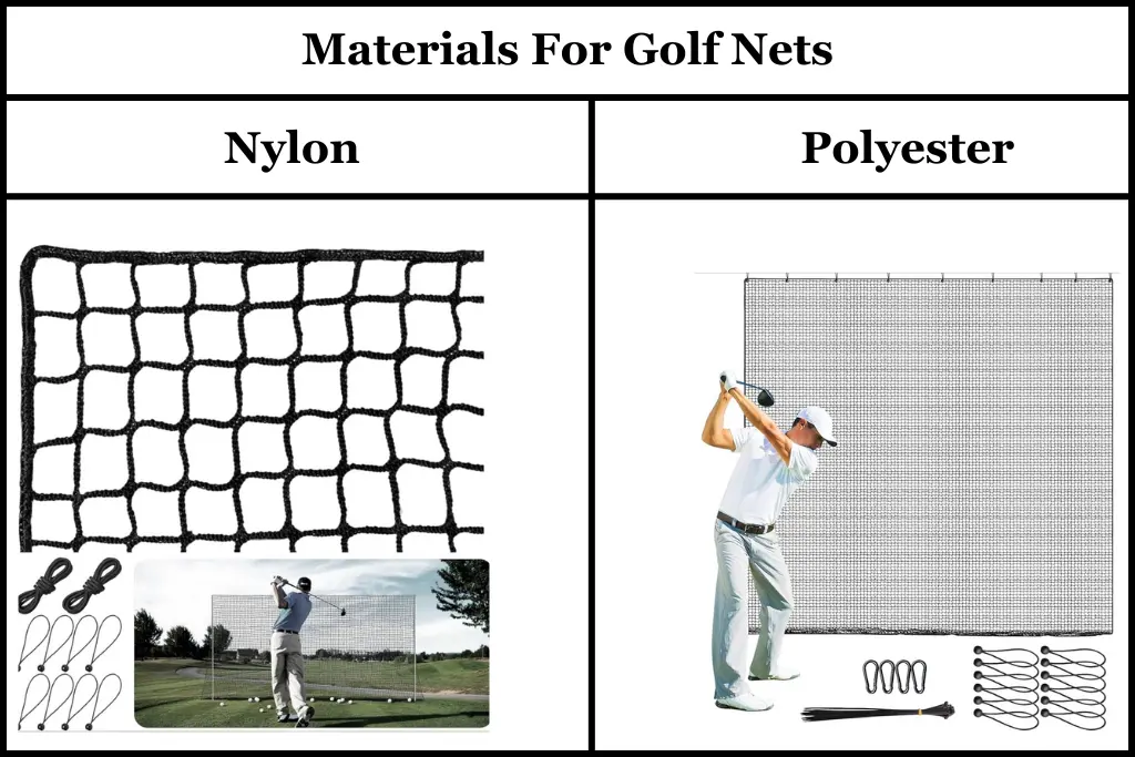 Materials For Golf Nets