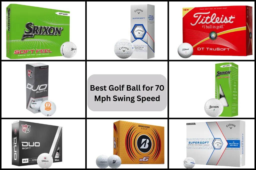 best golf balls for 70 mph swing speed