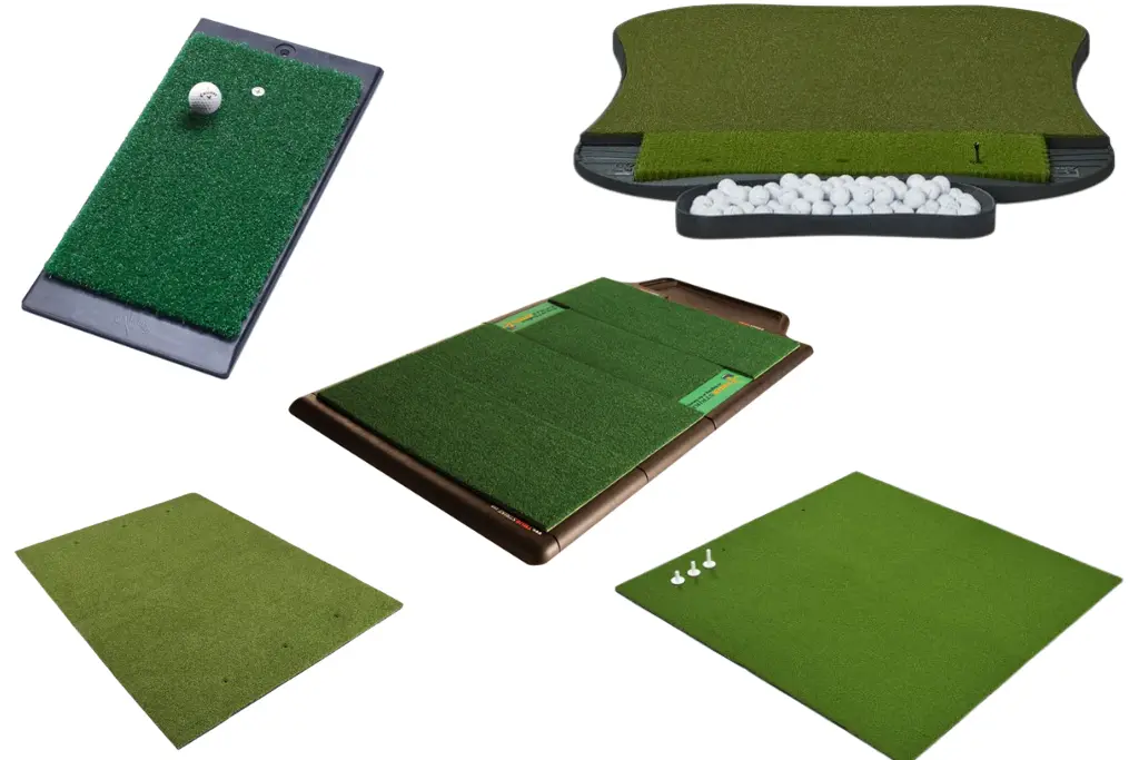 best golf hitting mats top brands