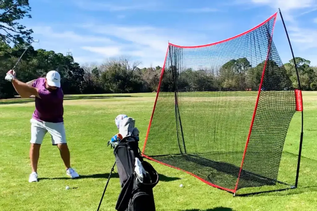 best golf net improve swing