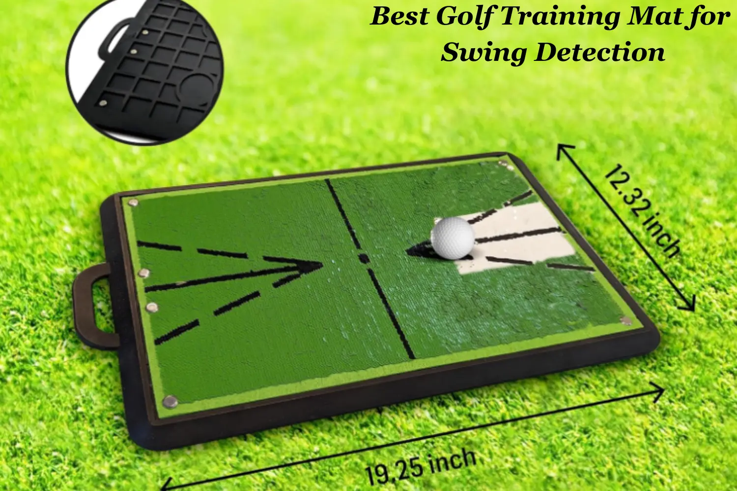 best golf training mat for swing detection