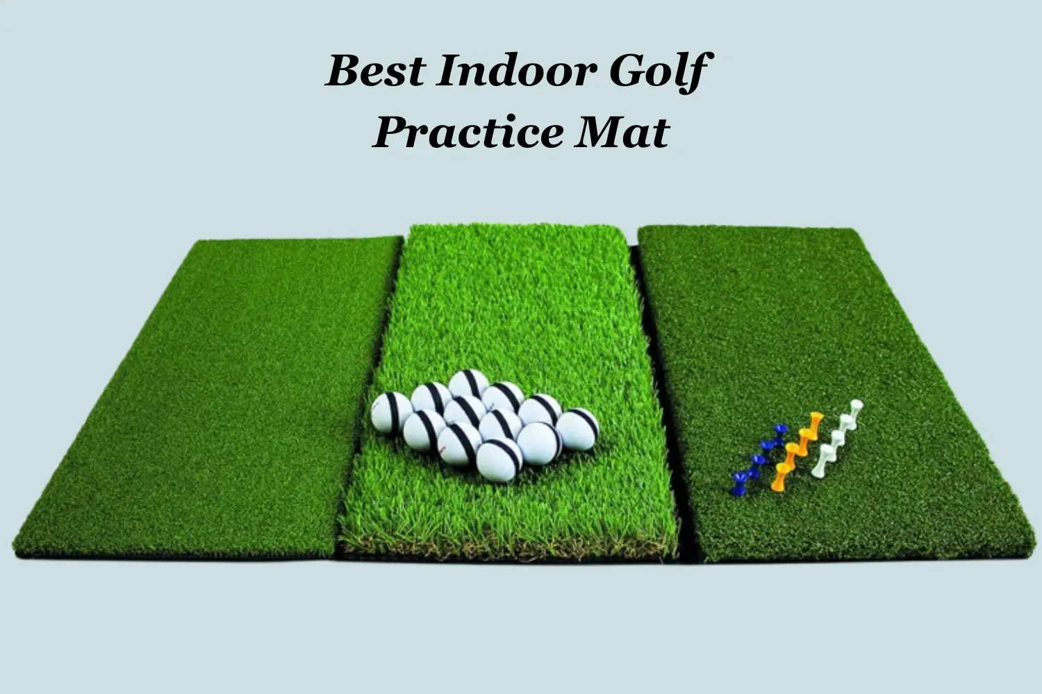 best indoor golf practice mat