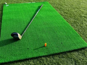 best outdoor golf practice mat