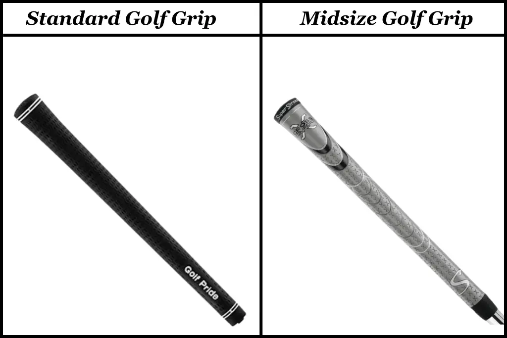 type of golf grips